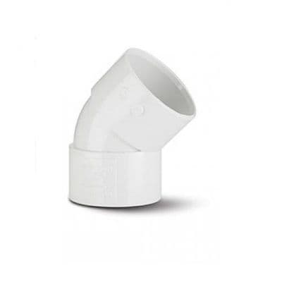 1.1/4 inch - 32mm Solvent Weld Obtuse 45 Bend