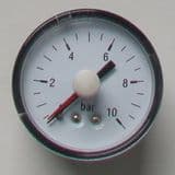 10 Bar Pressure Valve Gauge - Rear Connection - 07002051