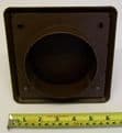 100mm Extractor / Ventilation Hooded Terminal Vent - Brown - 70001250