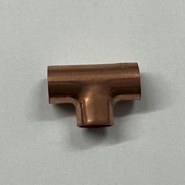 10mm End Feed Equal Copper Tee - 26241000