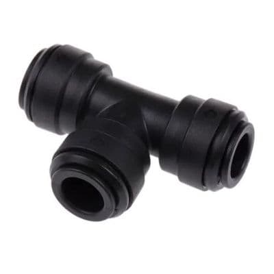 10mm Pushfit Equal Tee for Water Filters - Single