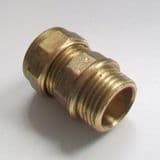 15mm - 1/2 Brass Compression Male Iron to Copper - 24421500