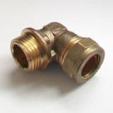 15mm - 1/2 Compression Bent Male Iron to Copper - 24451500