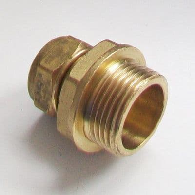 15mm - 3/4 Brass Compression Male Iron to Copper - 24421502