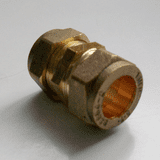 15mm Brass Compression Slip Coupling - 24901500