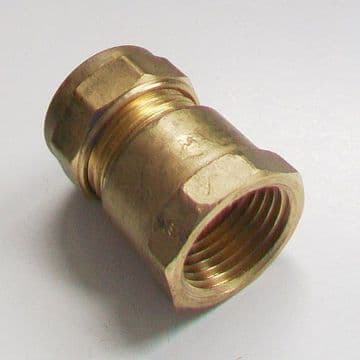 15mm x 1/2 inch Compression Female Iron to Copper - 24411500