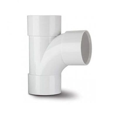 2 inch - 50mm Solvent Weld Swept Tee