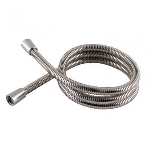 2 Metre Long Stainless Steel Large Bore Shower Hose 50600290 Plumbers Mate Ltd