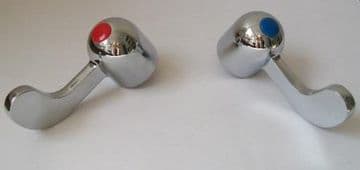 20 Spline Chrome Replacement Lever Tap Head Handles - 62010168