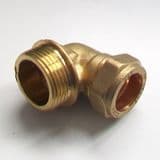 22mm - 1 inch Compression Bent Male Iron to Copper - 2445220A