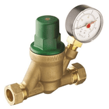 22mm Compression 1-6 Bar Water Pressure Reducing Valve - 07002013