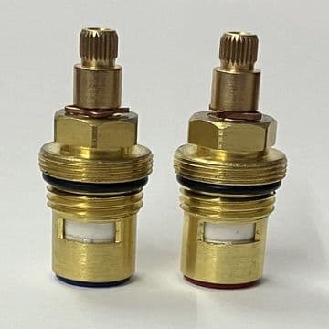 24 Spline Tall Ceramic Disc Tap Cartridges - No Shoulder - 62000029