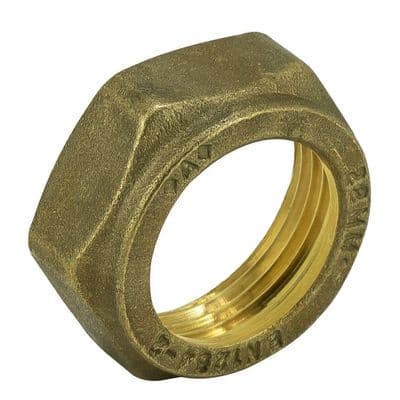 28mm Brass Compression Nut - 24932800