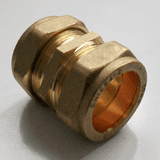 28mm Brass Compression Slip Coupling - 24902199