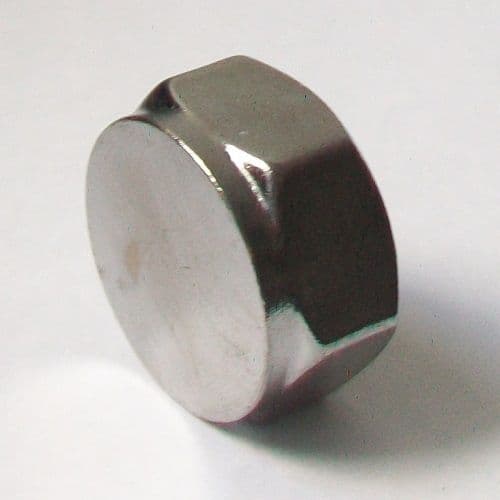 3/4 inch BSP Chrome Plated Female Threaded Cap