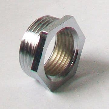 3/4 inch x 1/2 inch BSP Chrome Plated Reducing Bush - 25900200