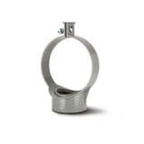3 inch / 82mm Soil Pipe Nut & Bolt Strap Boss - Grey - 46ASG030