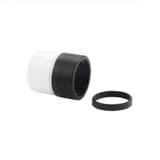 32mm / 35mm Black Waste Pipe to 1.1/4 Solvent Weld Pipe - 68028069
