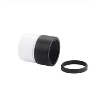 32mm / 35mm Black Waste Pipe to 1.1/4 Solvent Weld Pipe - 68028069