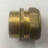 42mm - 1.1/2 Brass Compression Male Iron to Copper - 24424200