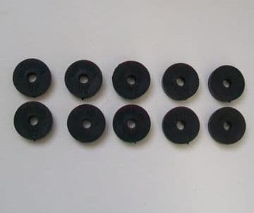 5/8 inch Tap Valve Rubber Washer - Pack of 10 - 72000310