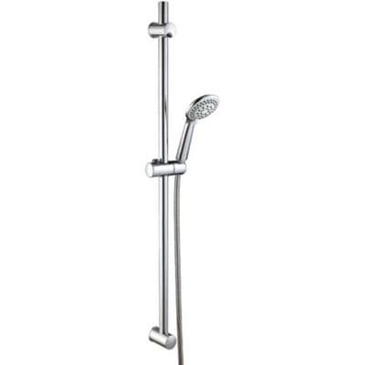 5 Function Fully Adjustable Shower Riser Kit Chrome - 50000004