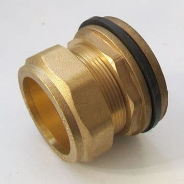54mm Brass Compression Tank Connector - 24355400