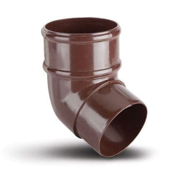 68mm Downpipe 112.5deg Offset Bend - Brown - 44PRR127