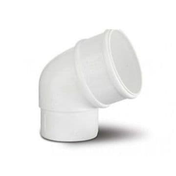 68mm Downpipe 112.5deg Offset Bend - White - 47PRR127