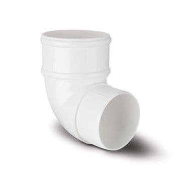 68mm Downpipe 99.5 Degree Bend - White - 47RR2132
