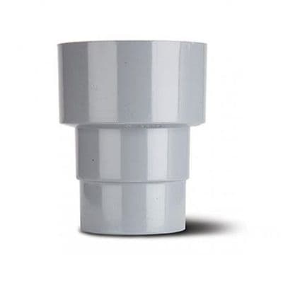 Castec Adaptor 68mm Plastic to Cast Iron Downpipe Adapter Grey - 46RR131G - Plumbers ...