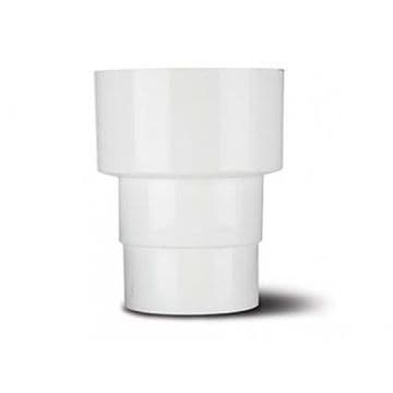 68mm Plastic to Cast Iron Downpipe Adapter White - 47PRR131