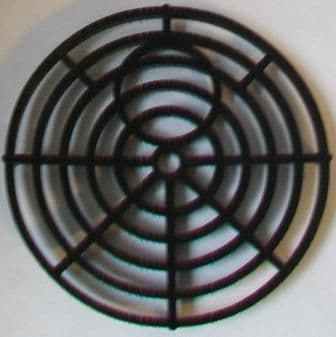 7 inch / 175mm Plastic Gully Top Grid Grating - 54000492