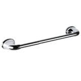 900 Chrome Brass Single Towel Rail 40cm - 01000035