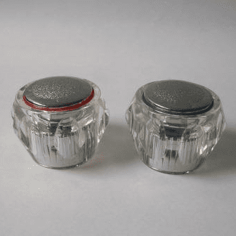 Acrylic Traditional Top Clear Tap Head Handles - 62010172