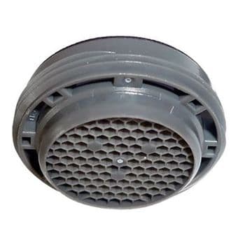 Aerator Grey Plastic Tap Spout Diffuser Male 24mm - 62003277