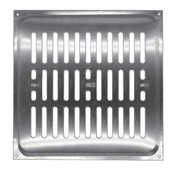 Aluminium Hit & Miss Square Ventilation Grill 241mm - 70000780