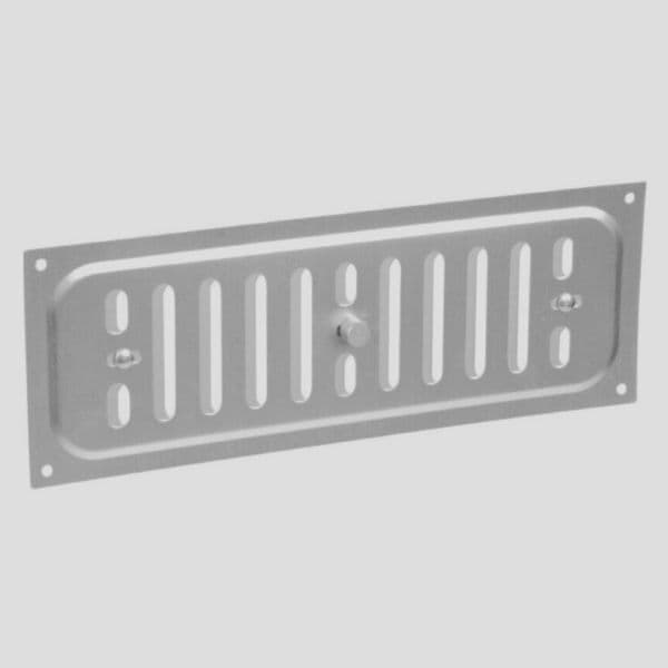 Aluminium Hit & Miss Ventilation Grill 241mm x 89mm - 70000790