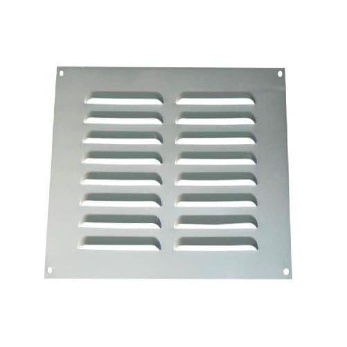 Aluminium Louvred Square Ventilation Grill 241mm - 70000920