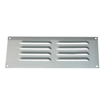 Aluminium Louvred Ventilation Grill 241mm x 89mm - 70000930