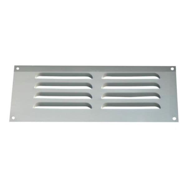 Aluminium Louvred Ventilation Grill 241mm x 89mm - 70000930