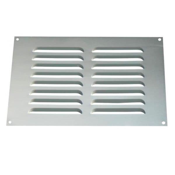 Aluminium Louvred Ventilation Grill 305mm x 241mm - 70000940