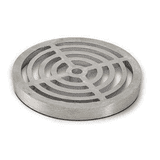 Aluminium Round Bottle Gully Grid Grating 181mm - 450UG442