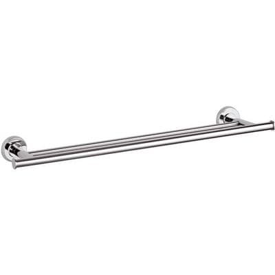 Arte Modern Chrome 60cm Double Towel Rail - 01000071