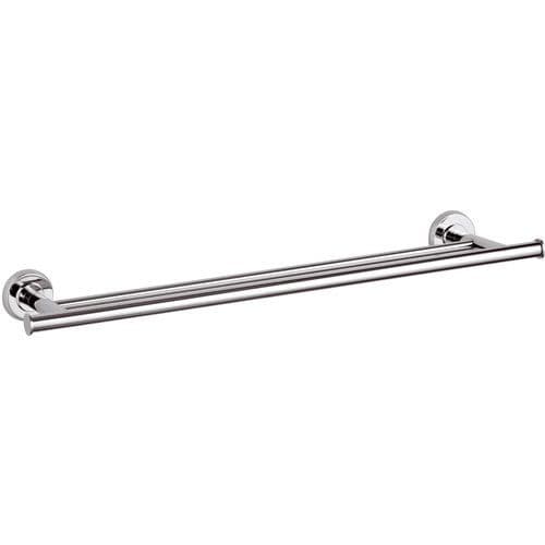 Arte Modern Chrome 60cm Double Towel Rail - 01000071