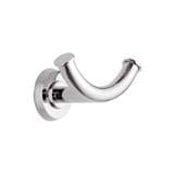 Arte Modern Chrome Double Robe Hook - 01000063
