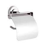 Arte Modern Chrome Toilet Roll Holder with Flap - 01000065