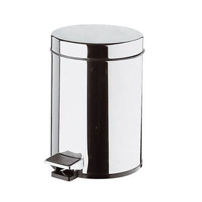 Bagno Medium 5 Litre Pedal Operated Bin - 01073021