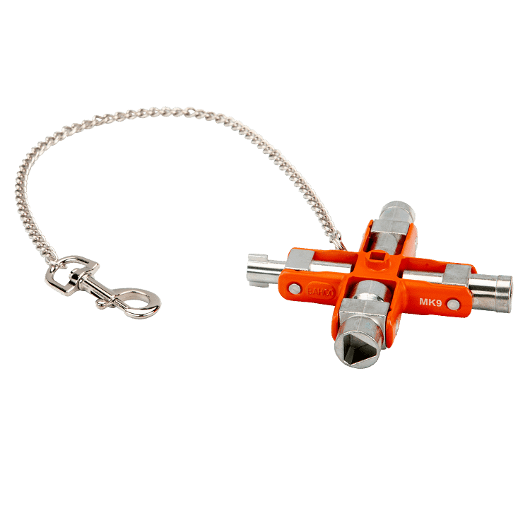 Bahco 9-in-1 Square Hex & Triangle Master Key - 64000203 - Plumbers ...