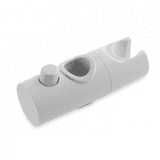 Bar Shower Rail Slider Bracket White 25mm - 50803227